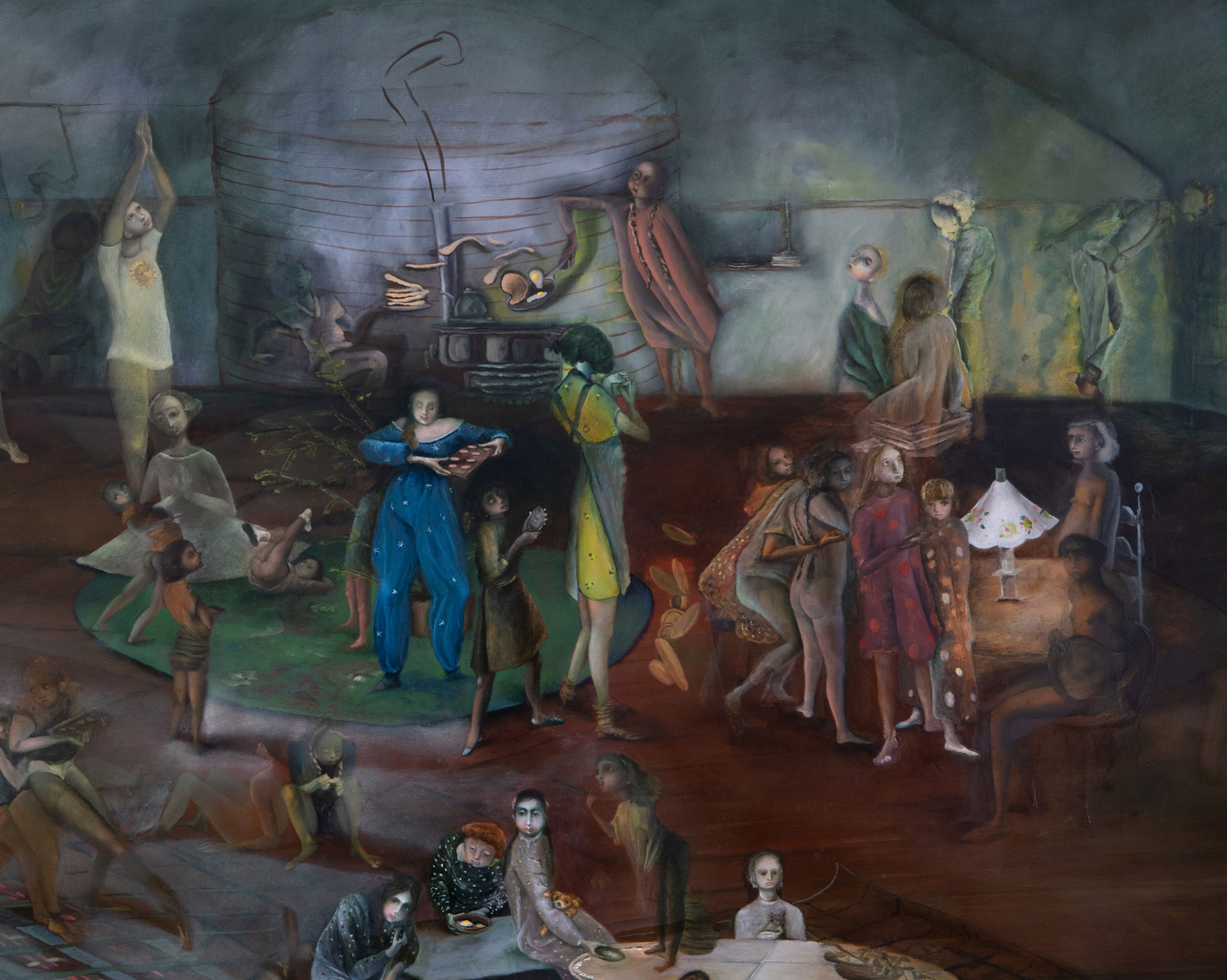 The Supper Guests detail 2