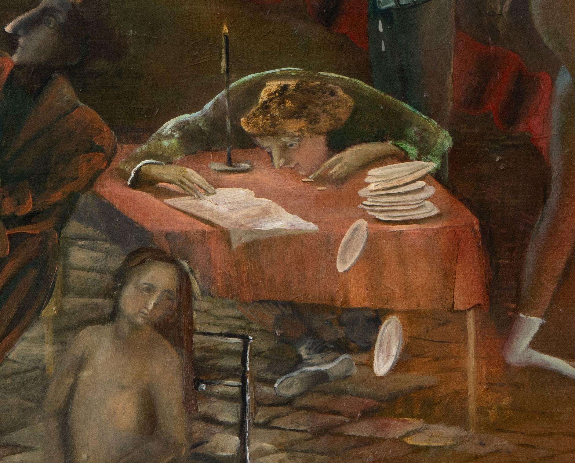 The Milkman’s Arrival detail 3