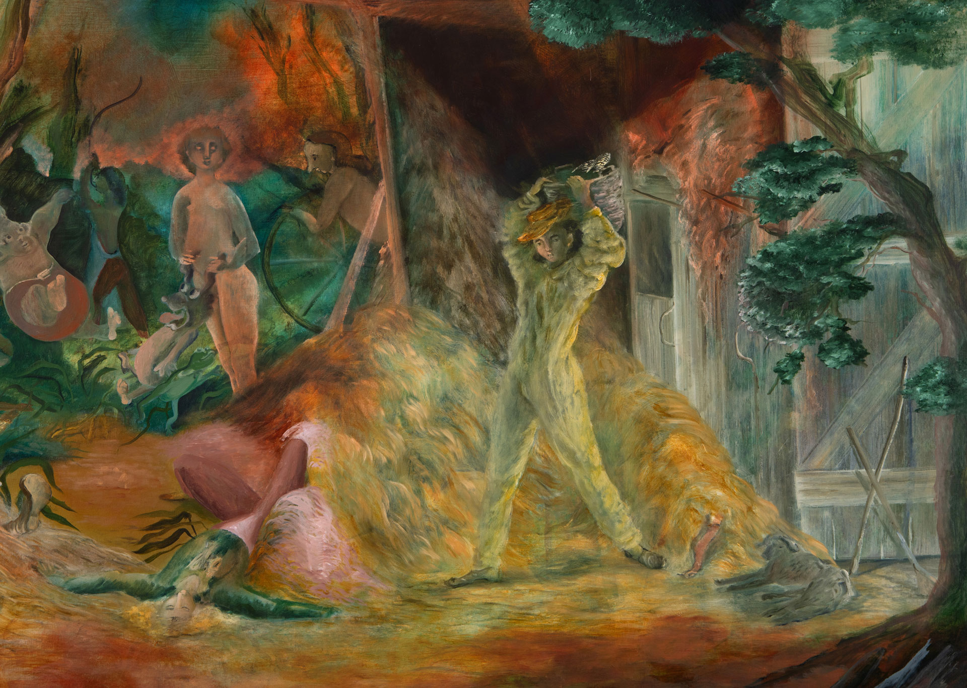 The Milkmaid detail 4